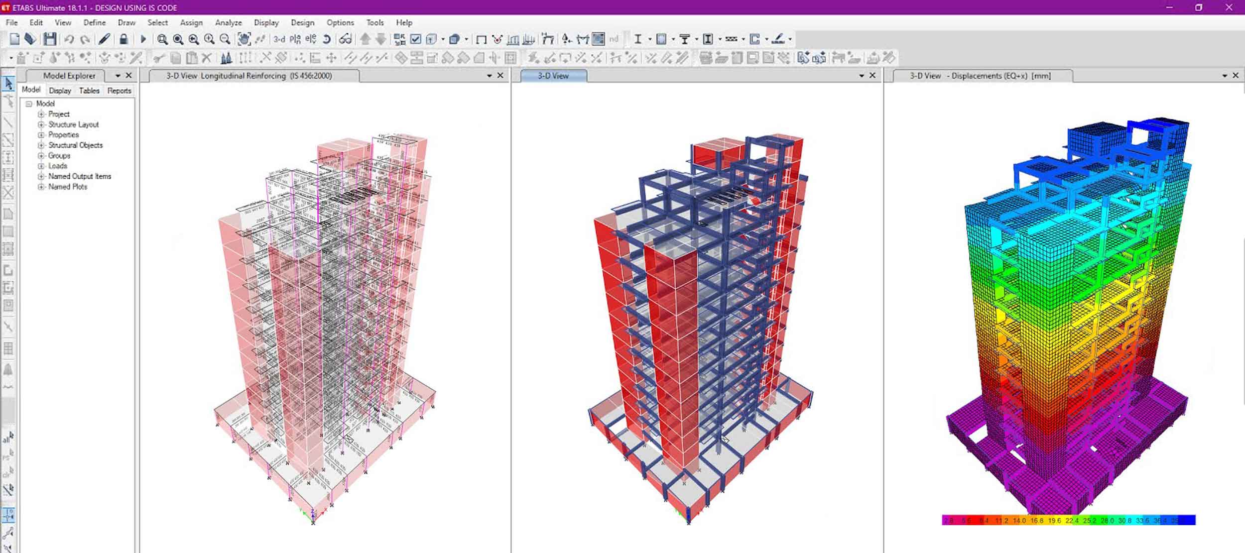 دوره ETABS پیشرفته - مهرگان اصفهان